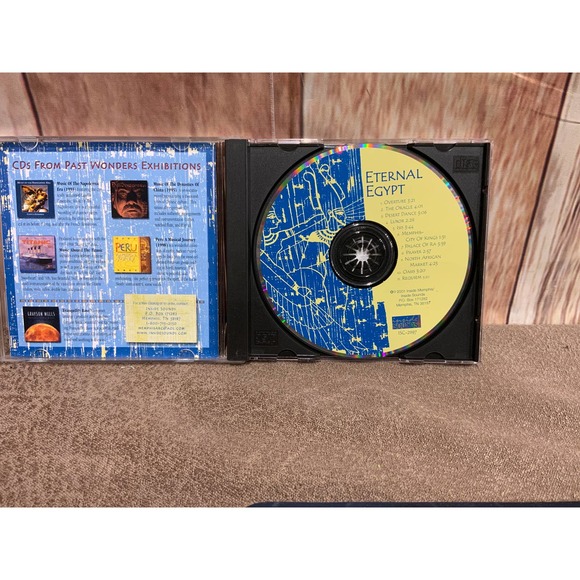 2001 Eternal Egypt Grayson Wells Musical Influences Ancient Times Audio Music CD - Picture 2 of 3